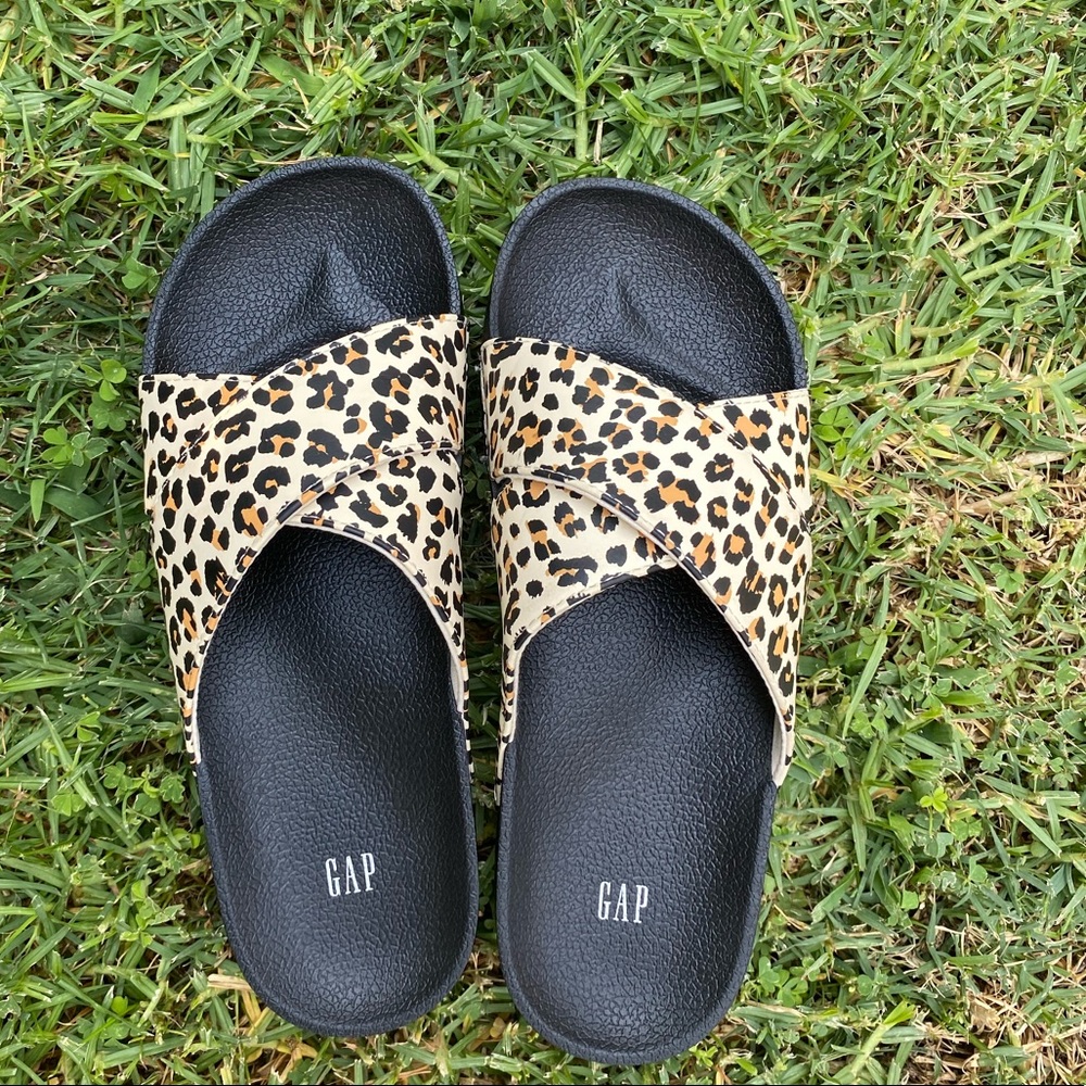 Leopard Print Sliders - Picture 4 of 5